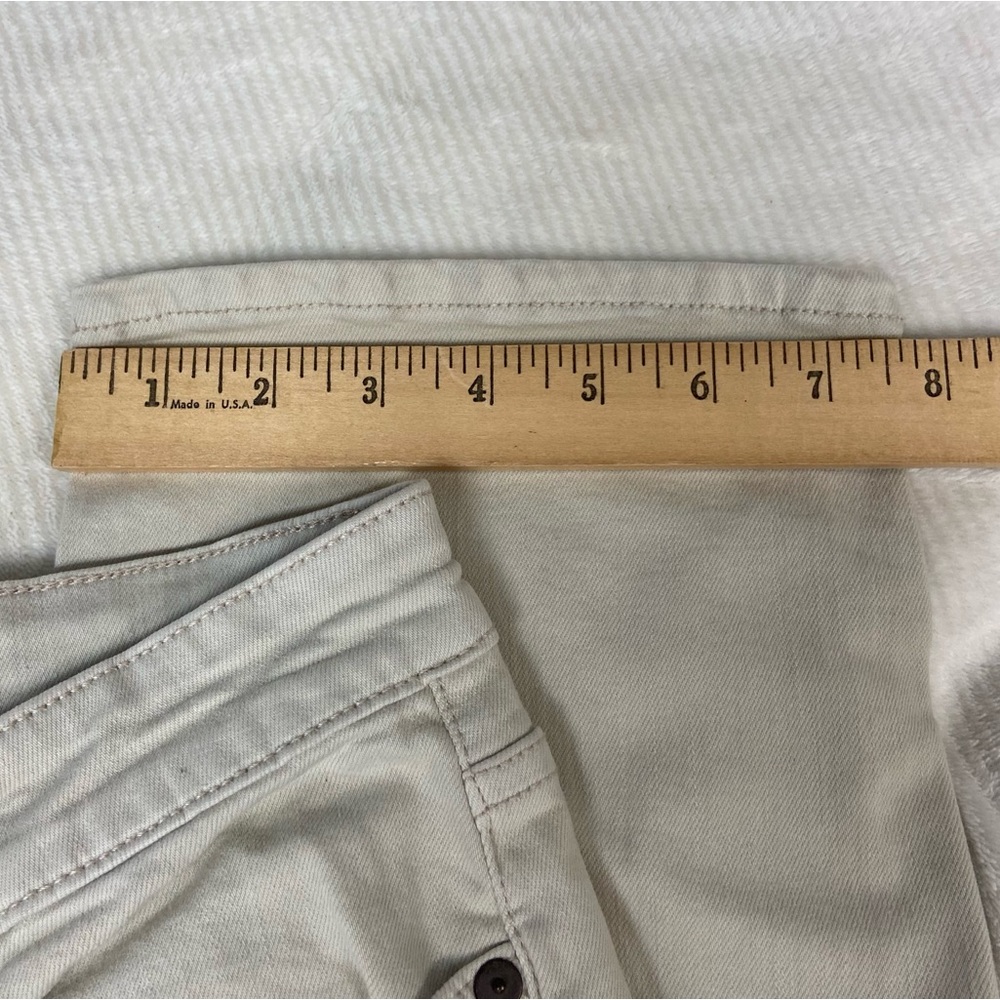 Lands’ End Light Khaki Jeans size 14 - Picture 2 of 7